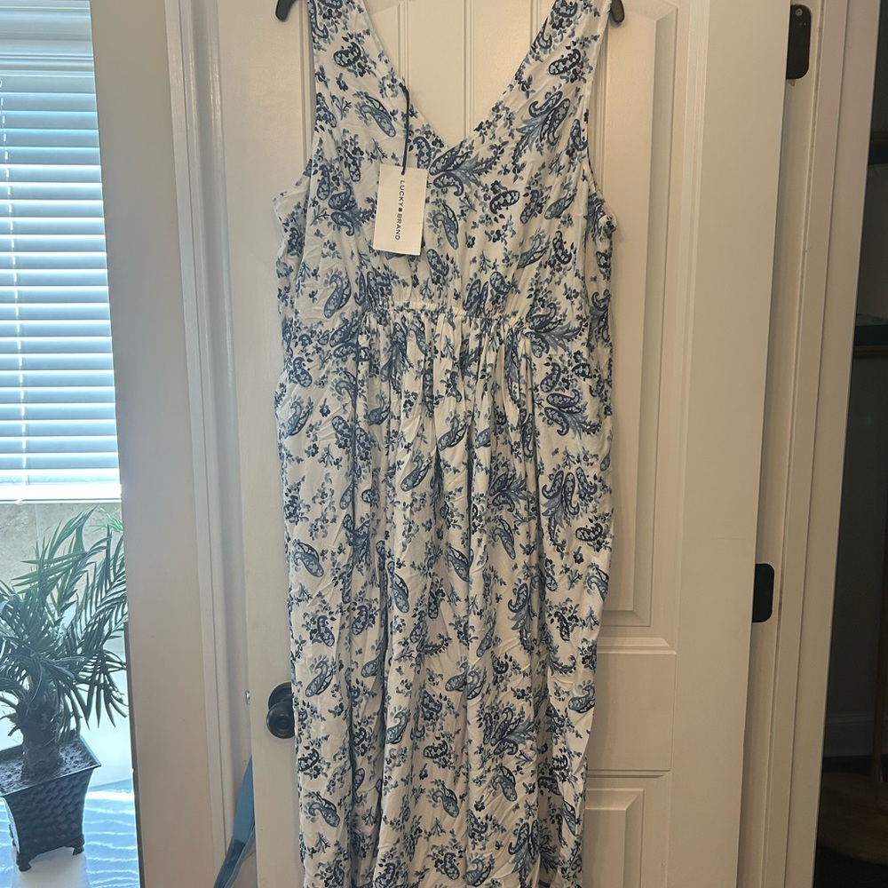 Lucky Brand Floral Patterned Dress